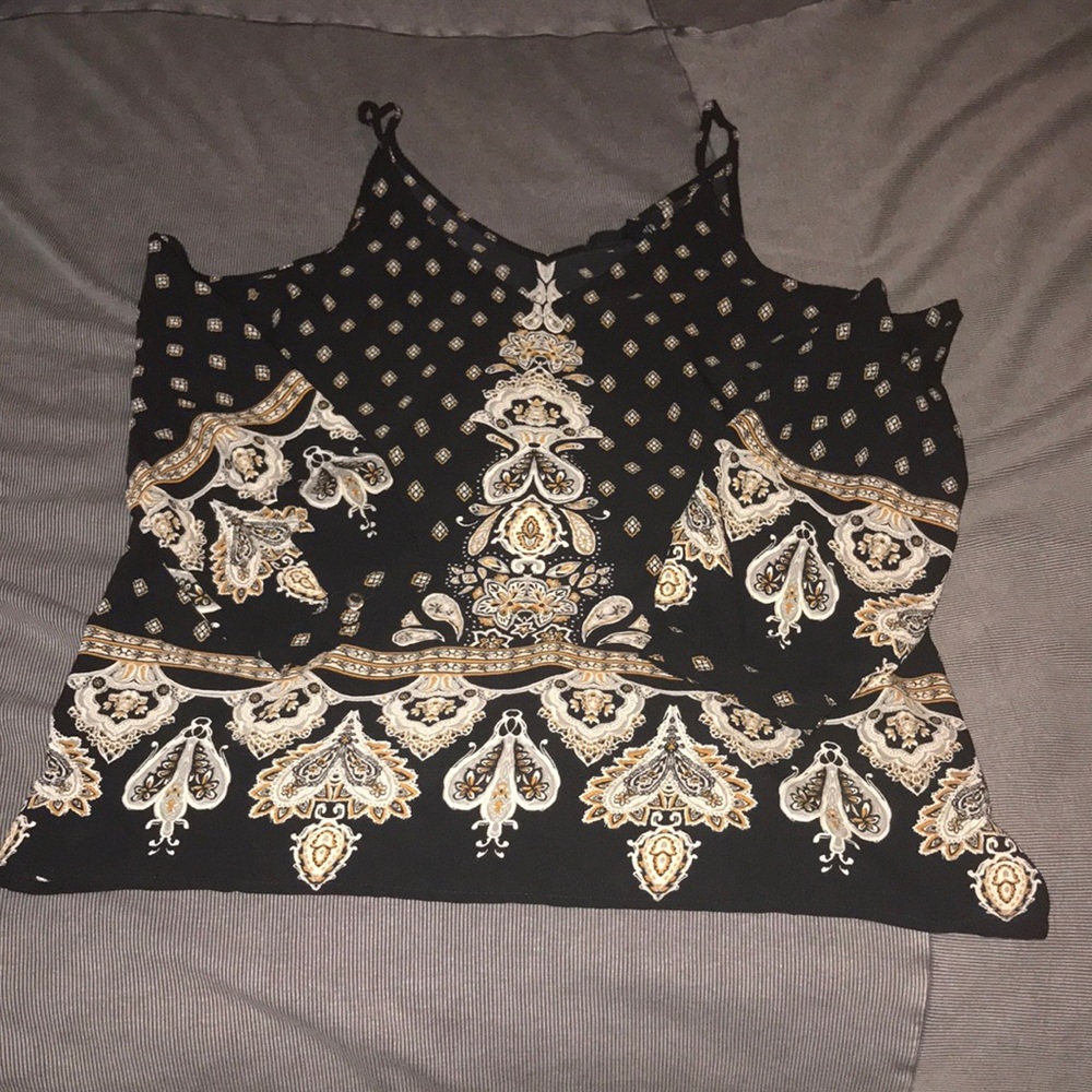 Off the shoulder with straps